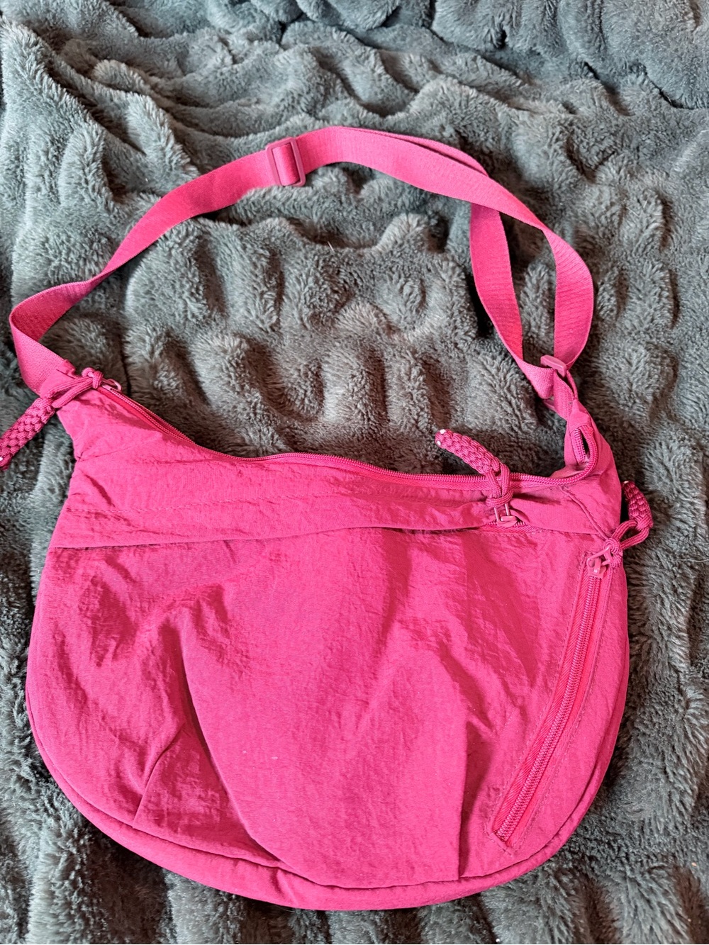 Red Crossbody Shoulder Bag